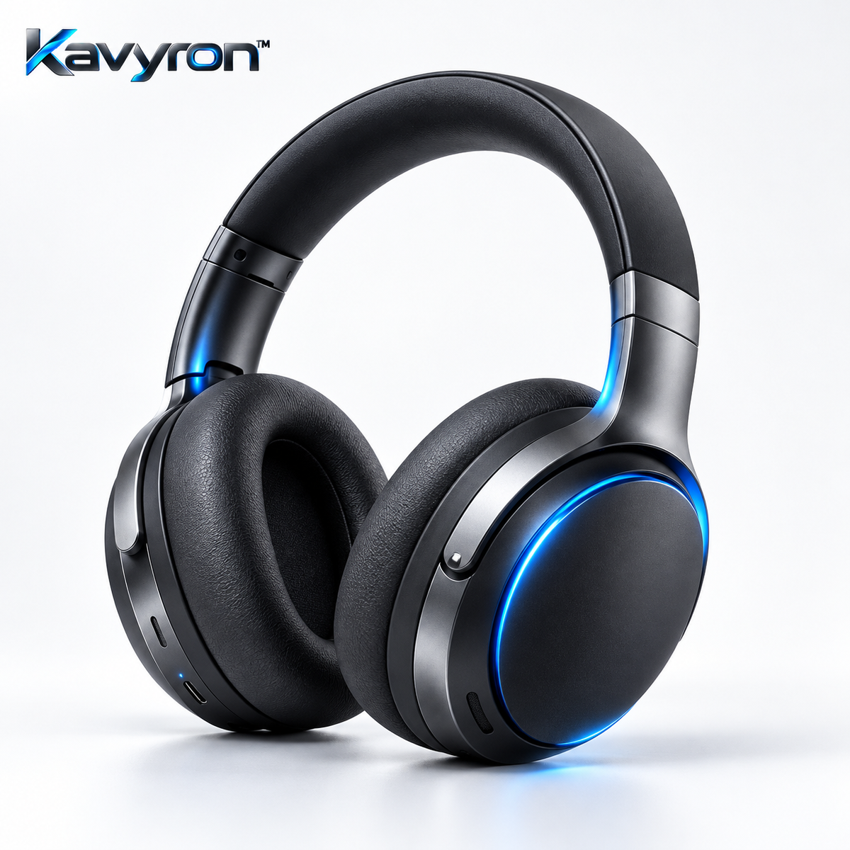 Kavyron™ NovaSound Wireless Over-Ear Headphones
