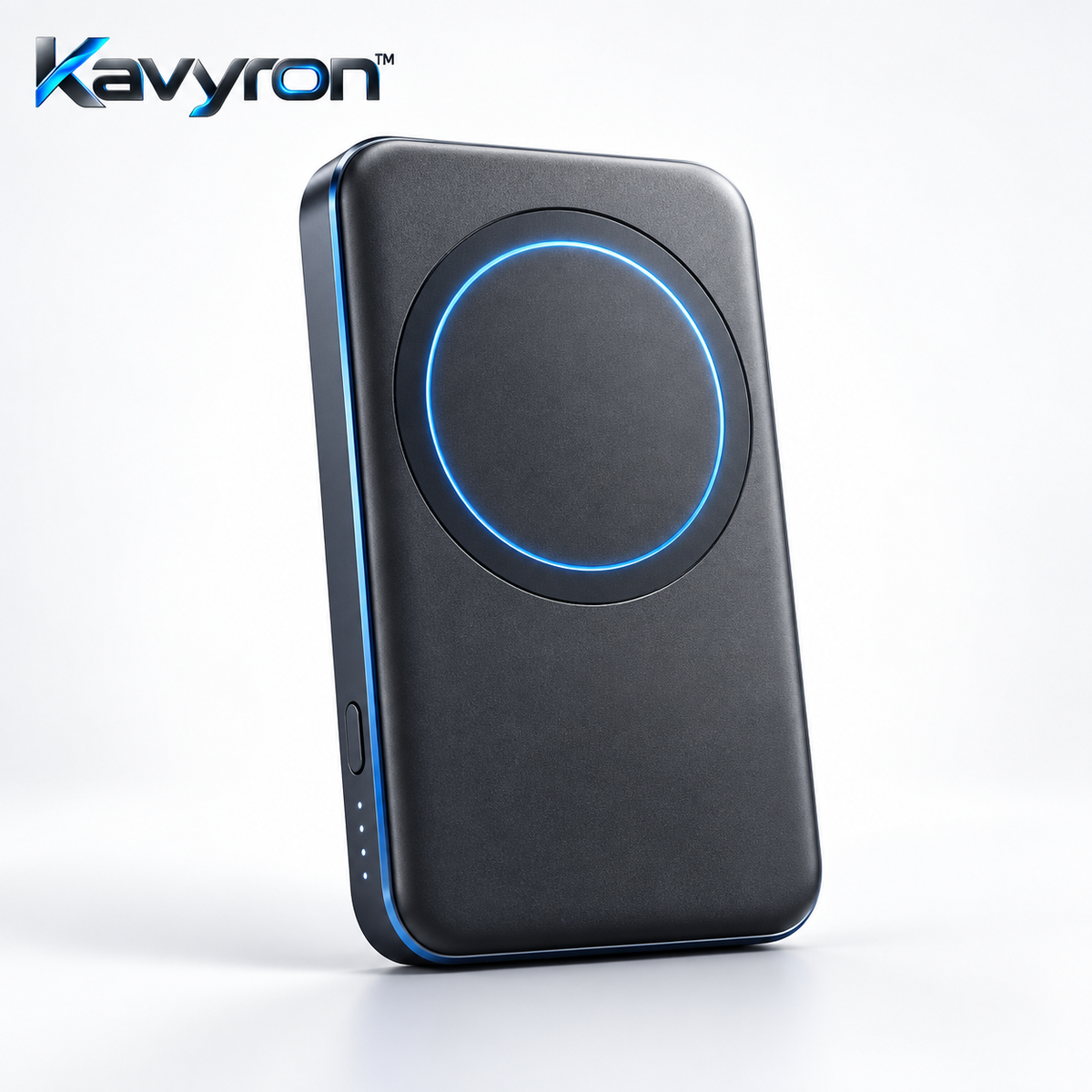 Kavyron™ MagFlow Slim Magnetic Wireless Power Bank