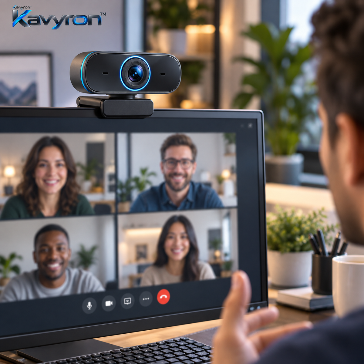 Kavyron™ HD Desktop Webcam
