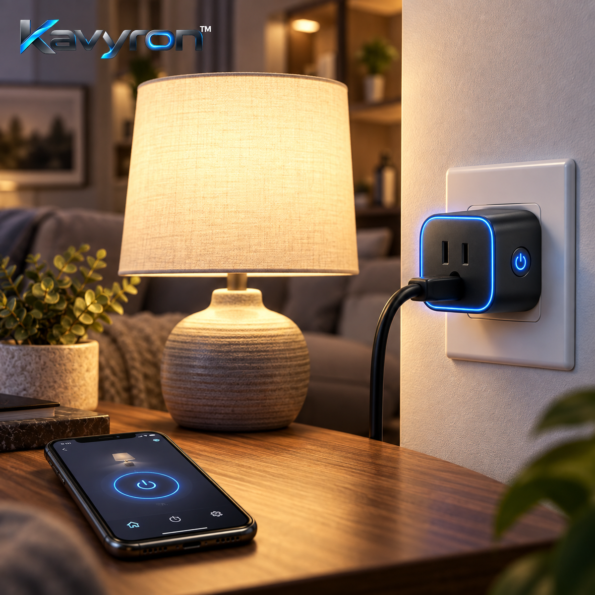 Kavyron™ Wi-Fi Smart Plug