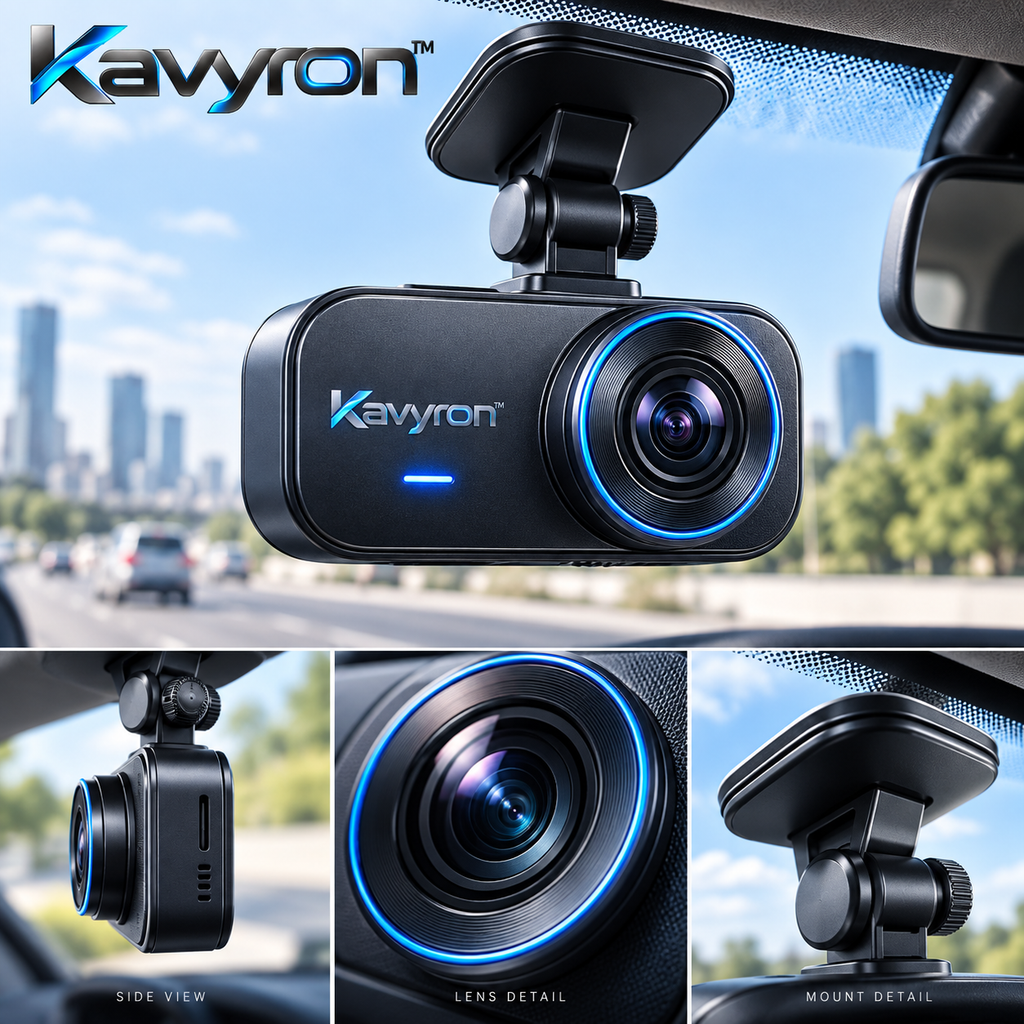 Kavyron™ Compact Dash Camera