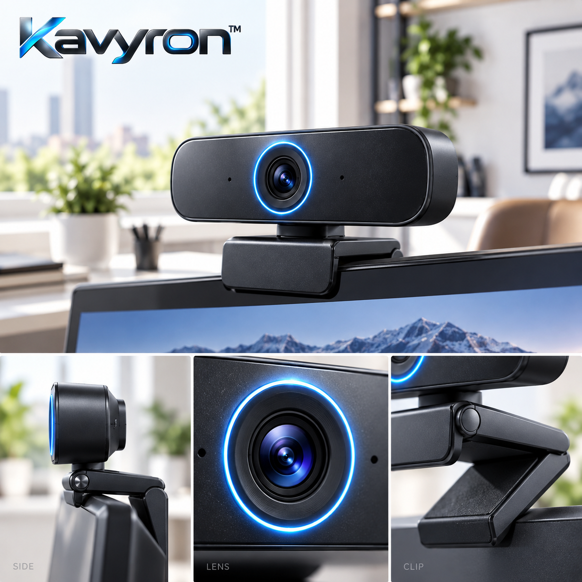 Kavyron™ HD Desktop Webcam