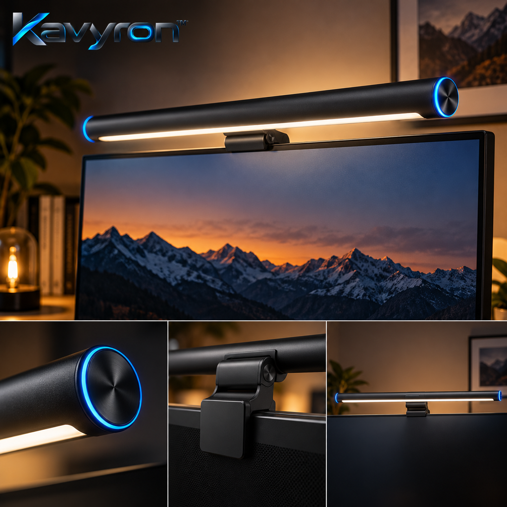 Kavyron™ LED Monitor Light Bar